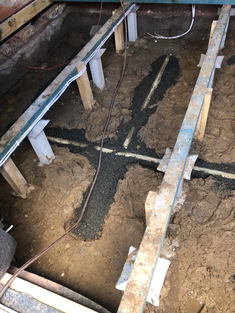 Subfloor water management